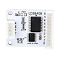 Miniatyrbilde 1 av 8: 8-kanals RS485 til PWM utgangstransistor drivermodul multifunksjonell DO kontrollkort med pinner