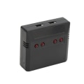 Miniatyrbillede 7 af 8: 3.7v Lithium Batterioplader JST Stik 4 i 1 Batterioplader til 4 Akset Flymodel