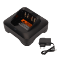 Pikkukuva 2 / 8: Radiopuhelimen latausalusta R7 DMR DP2400 DP2600 DP3400 DP4400 DP4401 XPR6100 XPR6300 DR3000 DP3400 radioille EU Plug 100-240V