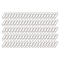 Miniatyrbilde 4 av 8: 100 stk Fishing Power Clips Link Rustfritt stål Fast Change Speed ​​Clips Connector L