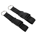 Miniatyrbillede 2 af 8: 2 stk Universal klapvogn Runde Stærke Handy Kroge Kørestolsclips Organizer Hanger