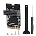Pikkukuva 1 / 8: M.2 SSD-sovitinkortti KEY A/E NGFF to Nvme Solid State Drive Vertical Adapt Board