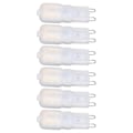 Miniatyrbilde 6 av 8: 6 stk G9 LED-pærer Dimbar 3W Energisparende 360 Graders Pære til Taklamper og Pendellamper Naturlig Hvit 220-240V