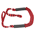 Pikkukuva 4 / 8: Boat Bungee Dock Lines Elastinen Wharf Rope PE Joustava kiinnitys Marine Boat Bungee Rope Punainen ja musta aaltoilu