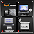 Miniatyrbild 5 av 5: Portable cassette player to MP3 via USB