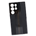 Miniatyrbild 8 av 8: Case för Samsung Galaxy Silikonläder Stötsäkert helkroppsskydd Smal cover för resor Daglig användning Svart för S23 Ultra