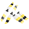 Pikkukuva 6 / 8: Värikkäät Propeller Drone Low Noise Props -potkurit Mavic Air 2/Air 2S -tarvikkeille (keltainen musta)