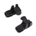 Miniatyrbillede 6 af 8: Mobile Gaming Trigger 6 Finger Linkage Game Controller til telefoner Sensitive Mobile Triggers Game Trigger Alloy Black