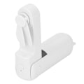 Miniatyrbild 4 av 8: Handhållen Fläkt Vikbar Multifunktionell 1200mAh USB Uppladdningsbart Batteri Portabel Fläkt för Utomhusbruk Vit