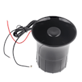 Miniatyrbillede 4 af 8: 50W 120dB Bil Højtaler 6 Lyde Nødsignal Alarm Sirene Universal til 12V Auto Bil Brandbekæmpelse