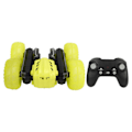 Miniatyrbillede 3 af 8: 2.4G Dobbeltsidig RC Stuntbil 360 Graders Flips Roterende Lyd Lys Genopladelig Fjernstyret Stuntbil Gul Enkelt Batteri