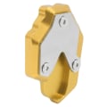 Miniatyrbilde 5 av 8: Fot Sidestøtte Forlengelsesplate CNC Aluminium Fotstøtte Erstatning for Forza 350 NSS350 2020‑2022 Gul