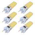 Miniatyrbillede 7 af 8: 6 stk. G8 LED-pære 5W dæmpbar 2508 COB energibesparende nem installation 360 grader 50000 timer stabil 5W pærer 100-120V koldt hvidt