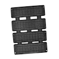 Miniatyrbilde 5 av 8: 13W 5V ETFE Bærbart Solcellepanel Ladeapparat Dobbel USB Utgang Telefon Power Bank Solcellelading Pakke 4 Fold Sort