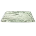 Miniatyrbillede 5 af 8: Dobbelt hullet åndbart filter naturligt lige polyester blackout gardin til soveværelse stue skoleværelseGrøn