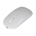 Miniatyrbillede 4 af 8: Trådløs Mus Genopladelig DualMode 2.4G Ergonomisk Lydløs Optisk Computer Tilbehør (Hvid)
