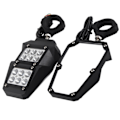 Miniatyrbilde 8 av 8: UTV Sidespeil 360 Grader Justerbart med LED-lys Passer for Polaris RZR/Ranger