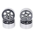 Miniatyrbild 6 av 8: 4 ST RC hjulnav set aluminiumlegering CNC RC hjul fälgnav för 1,9 tum däck slitbana titan