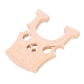 Miniatyrbilde 3 av 8: Maple Wood Cello Bridge Reservedeler Instrumenttilbehør for 4/4 3/4 celloer (4/4)