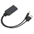 Miniatyrbild 3 av 8: Bil AUX Bluetooth Ljudmottagare USB Trådlös Bluetooth Ljudmottagare HIFI Ljudkvalitet Bluetooth 5.0 Mottagare