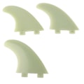 Miniatyrbilde 3 av 8: 3 stk Surfboard Tail Fin Lett Surf SUP Finns Sett for Long Board Surfboard Tail