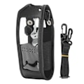 Miniatyrbillede 1 af 8: Walkie Talkie Beskyttelsesdækning PU Læder Walkie Talkie Beskyttelsesetui til Anytone ATD878UV PLUS