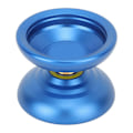 Miniatyrbillede 6 af 8: Børns Yoyo Legetøj Uresponsivt Leje Stærk Balance Stabil Rotation Legering Yoyo Bold med Handske Strenge Blå