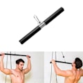 Miniatyrbillede 3 af 8: Roterende lige stang DIY Bicep Pull Up Bar med håndgreb Roterende lige stang til professionelle fitnesscentre