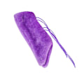 Miniatyrbillede 3 af 8: Hjørne Fleece Fugle Tæppe Behagelig Varmt Fuglely Bed Papegøje Tæppe til Efterår Vinter Små Mellemstore Fugle Lilla