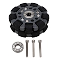 Miniatyrbillede 1 af 8: 100 mm Robot Omni Directional hjul med centerleje Robothjul udskiftning til robotbil