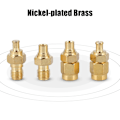 Pikkukuva 5 / 8: 4 kpl Nikkelipinnoitettua messinkiä MCX - SMA-sovitin 50 ohm impedanssi antenniradiolle