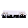 Miniatyrbillede 6 af 8: Universal 60A Bilstereo Audio Strømssikringboks Holder Blok 1 Ind 3 Veje Ud