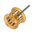 Miniatyrbillede 3 af 8: Baitcasting Fiskehjul Wire Cup Aluminiumslegering Micro Line Cup Spolespole til fiskeri DIY Modificeret Tilbehør Guld