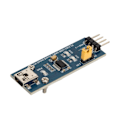 Miniatyrbild 5 av 8: USB till UART TTL-modul USB Mini AB-kontakt 3 strömlägen 3 LED USB UART seriell adaptermodul för Win XP 7 8 10 11