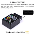 Pikkukuva 3 / 8: V02H2-1 Bluetooth OBD2 Auton Diagnosointilukija Automaattinen Tunnistuslukija