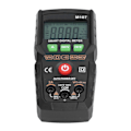 Miniatyrbillede 8 af 8: Digitalt multimeter fuldautomatisk multimeter AC DC spænding modstand kontinuitet dioder bærbar multimeter til test sort