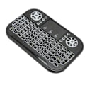 Miniatyrbild 8 av 8: Mini trådlöst Bluetooth tangentbord med stöd för pekplatta 2,4 GHz RF Multi Touch Uppladdningsbar handhållen tangentbordskontroll för PC