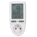 Smart Strömuttag Digital Display Effektmätare Hushåll Intelligent Övervakningsuttag FR-kontakt 230V