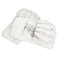 Miniatyrbillede 8 af 8: Halv Finger Boksehandsker Tykkere Boksekamp Åndbar Kickboxing Punch Bag Træningshandsker Ghost Hand Hvid