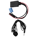 Pikkukuva 7 / 8: Auton stereokaiutinmikrofon Mini ISO 8-nastainen johdinsovittimella Bluetooth 5.0 matkapuhelimelle tabletille MP3