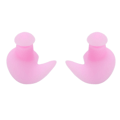 Miniatyrbillede 4 af 8: 1 par Svømmeørepropper Blød Silica Gel Vandtæt Støvtæt Vandsport Svømmeørepropper (Pink in Bulk)