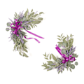 Miniatyrbillede 1 af 8: 2 stk. Kunstige Blomster Multifunktionel Dekoration Kunstige Lavendelblomster til Bryllup