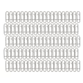 Miniatyrbilde 2 av 8: 100 stk Fishing Power Clips Link Rustfritt stål Fast Change Speed ​​Clips Connector L