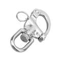 Miniatyrbilde 2 av 8: Roterende fjærkrok Rustfritt stål Snap Clip Spenne Spenne Metal Hardware Accessories128mm
