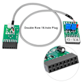 Miniatyrbild 5 av 8: Relay Station Repeater TX/RX-D Time Delay Connector Kabel för Motorola