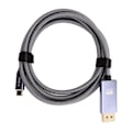 Pikkukuva 1 / 8: Type C - DP HD -kaapeli USB C - DisplayPort 1.4 -kaapeli kannettavalle puhelimen näytölle samalla näytöllä DP - Typec -linjaan 1 m / 3,3 jalkaa