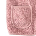 Miniatyrbilde 5 av 8: Rosa Fleecevest for Jenter og Gutter, Høst og Vinter, Myk og Varm, Glidelås, uten Ermer, Jakke, Yttertøy med Lommer, 90 cm