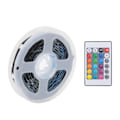 Miniatyrbilde 4 av 8: WiFi RGB-stripebelysning Multifunksjon APP-kontroll Dimmer 5050 Smart LED-stripebelysning for hjemmefest KTV 16,4 fot