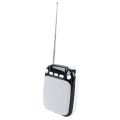 Miniatyrbilde 6 av 8: Stemmeforsterker Bærbar Oppladbar Bluetooth Stemmeforsterker med kablet mikrofonhodesett for lærerveiledning Svart