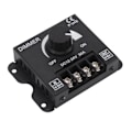Miniatyrbillede 6 af 8: LED-dæmper, enkelt kanal PWM-lys, trinløs dæmpningscontroller til 5050 3528 enkeltfarvede lyslister DC 12V-24V 30A